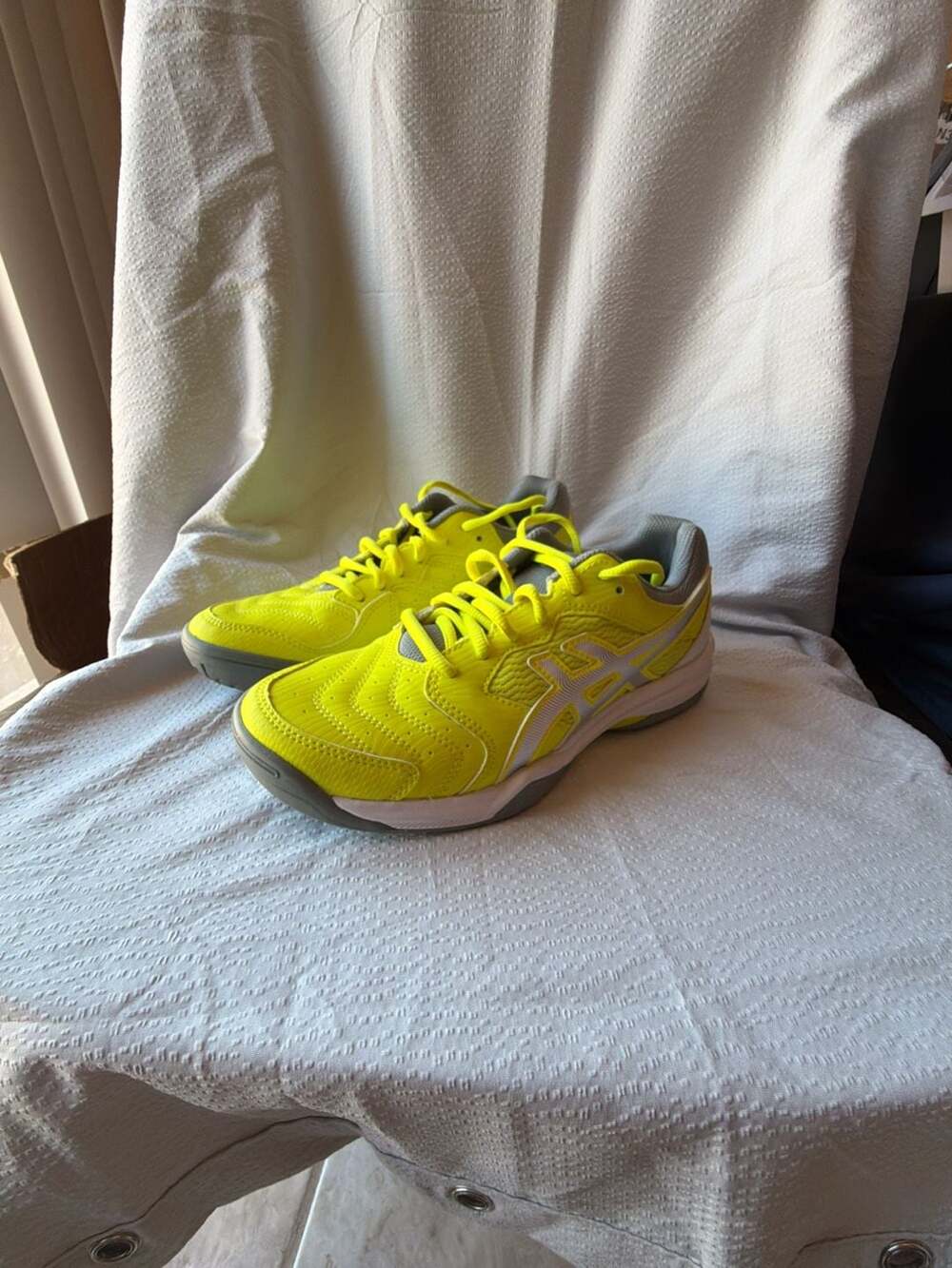 Asics Gel-Dedicate 5 Tennis Shoes Neon Yellow